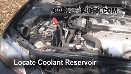 How to Add Coolant: Honda Accord (1998-2002) - 2000 Honda Accord EX 2